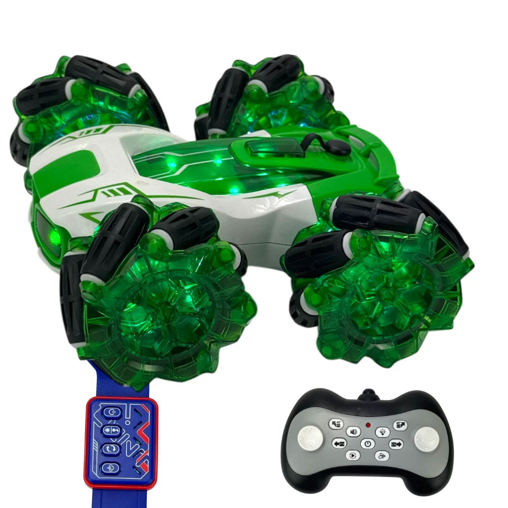 Трюкова радіокерована машинка Green Storm Gesture Control