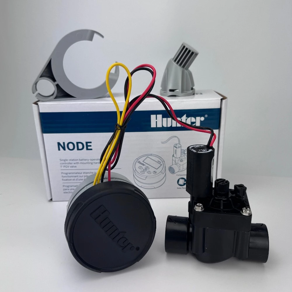 Купити Автономний контролер Hunter NODE-100-VALVE (в комплекті з клапаном 1") на батарейках 9В – Hunter, США, Контролери для автополиву Hunter в Україні, фото 3