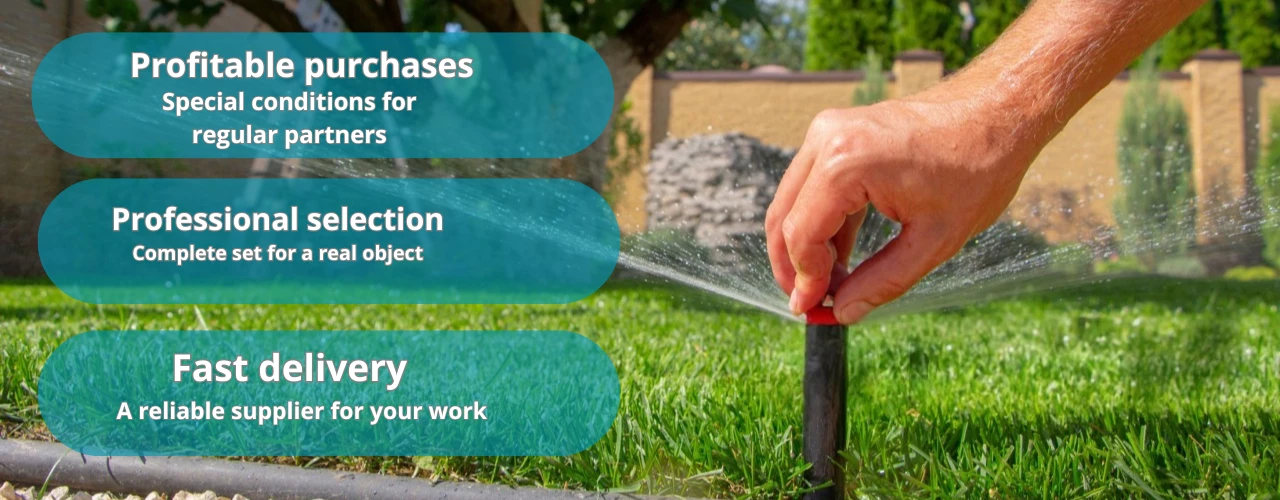 Buy Cooperation for automatic irrigation installers on favorable terms in Ukraine