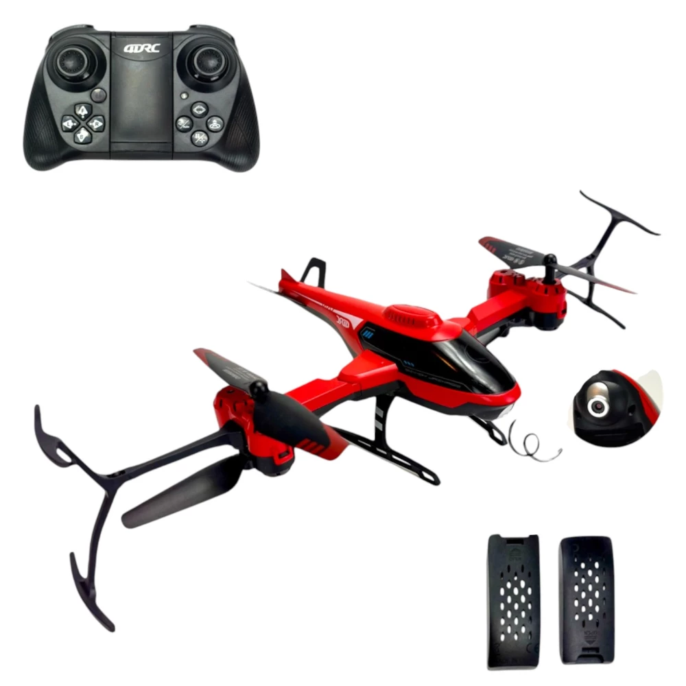 Радиоуправляемый вертолет для детей 4DRC V10 с видеокамерой