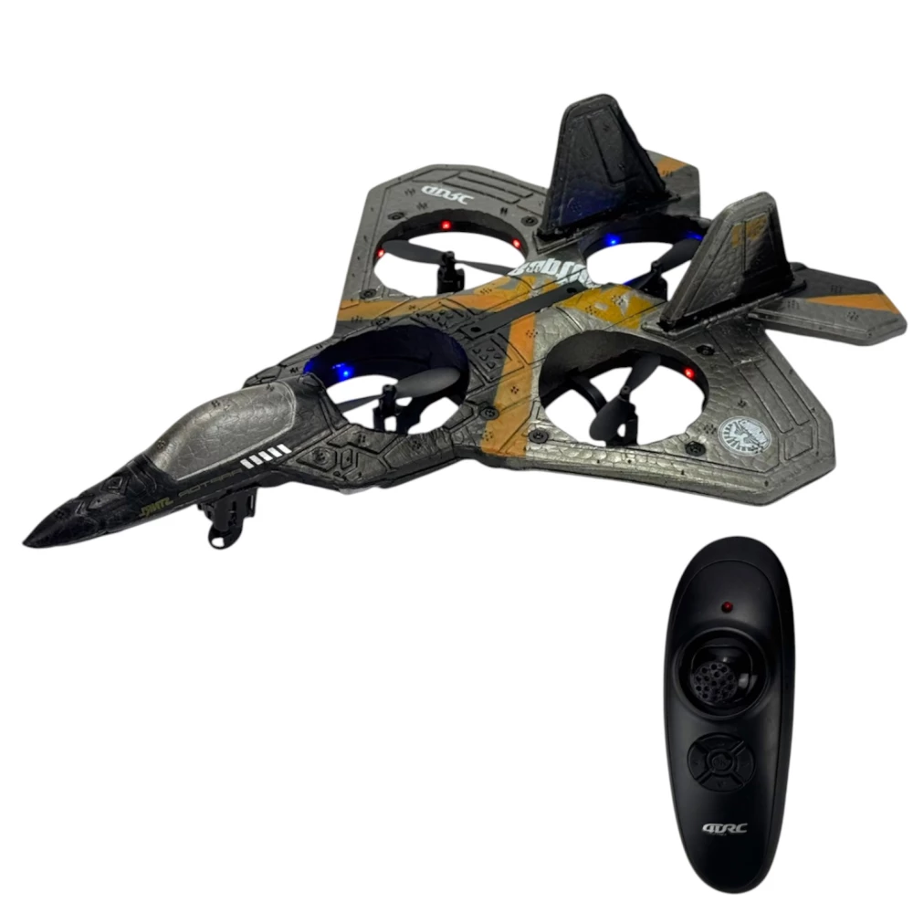 Радіокерований літак для дітей 4DRC V17 Grey Shadow