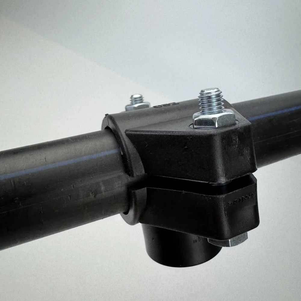 Купити Сідло затискне пластикове Irritec 32 х 3/4" ВР (врізка для ПЕ труб)Італія – Сідло з внутрішньою різьбою "Irritec" (Італія) в Україні, фото 9