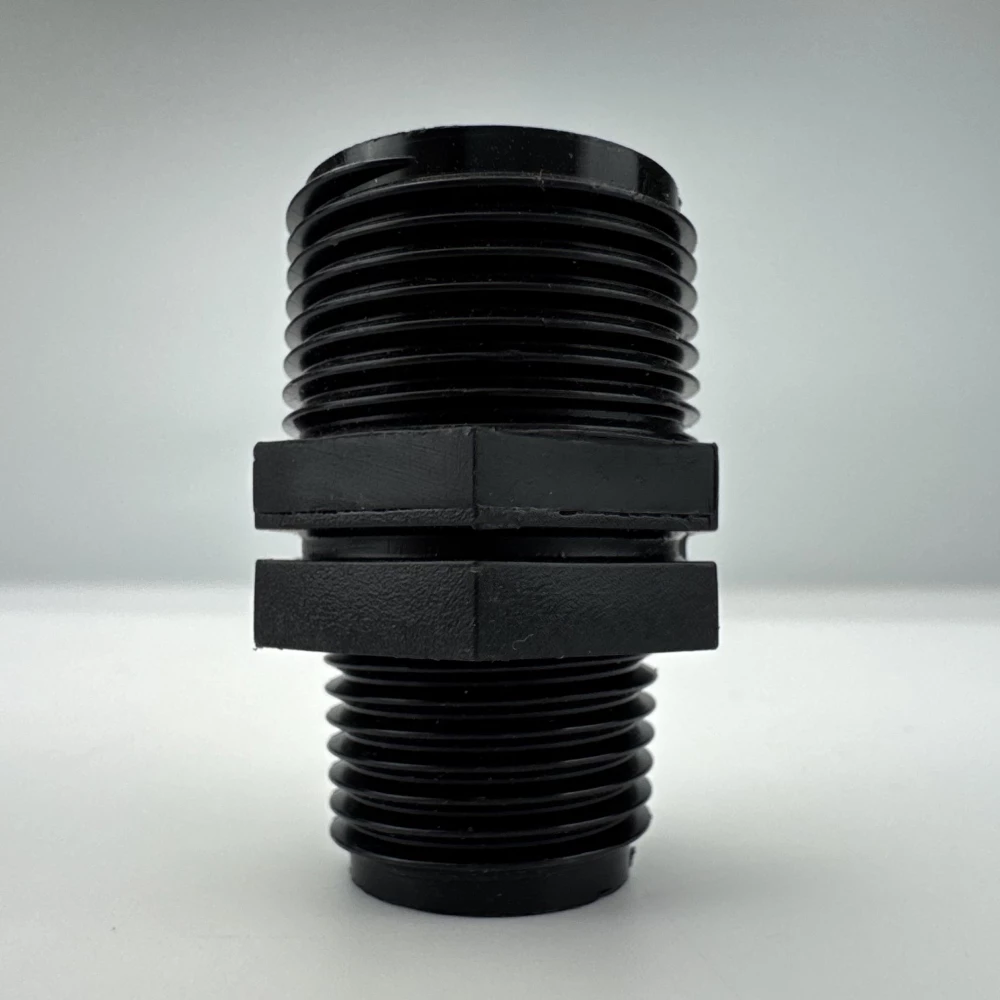 Купити Ніпель редукційний різьбовий пластикова Irritec 3/4" х 1/2" ЗР (зовнішня різьба) Італія – Різьбові фітинги для монтажу пластмасових трубопроводів в Україні, фото 4