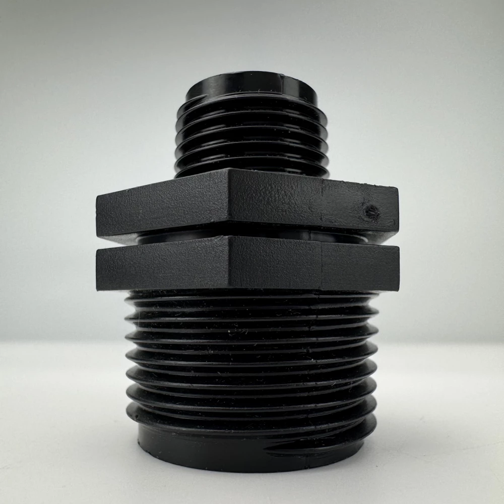 Купити Ніпель редукційний різьбовий пластиковий Irritec 1" х 1/2" ЗР (зовнішня різьба) Італія – Різьбові фітинги для монтажу пластмасових трубопроводів в Україні, фото 2