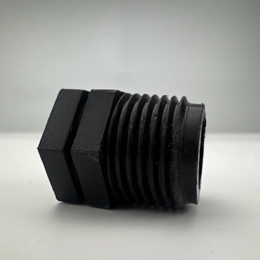 Купити Заглушка різьбова пластикова Irritec 1/2" ЗР (зовнішня різьба) Італія – Різьбові фітинги для монтажу пластмасових трубопроводів в Україні, фото 7