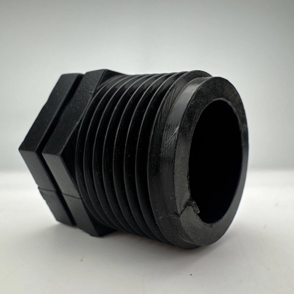 Buy Threaded plastic plug Irritec 3/4" ZR (external thread) Italy – Threaded fittings for the installation of plastic pipelines in Ukraine, photo 4