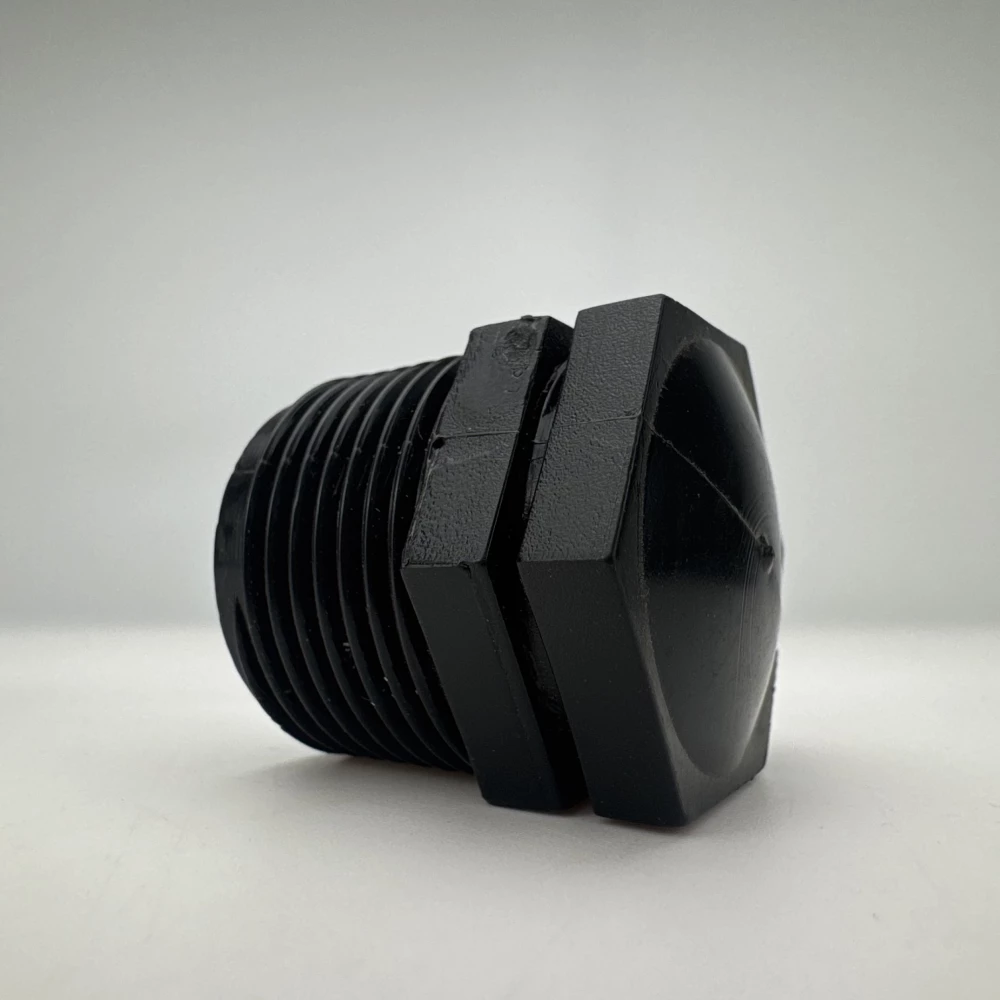 Buy Threaded plastic plug Irritec 3/4" ZR (external thread) Italy – Threaded fittings for the installation of plastic pipelines in Ukraine, photo 6