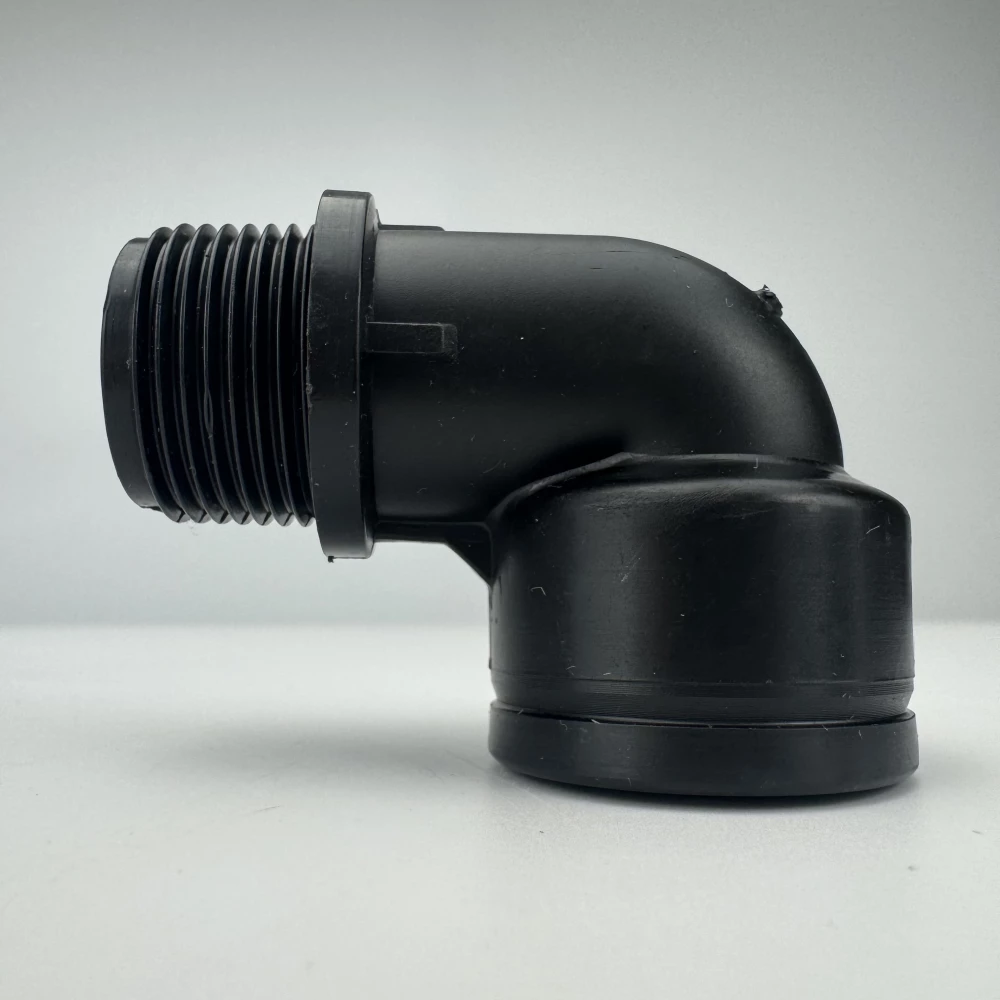 Купити Коліно різьбове пластикове Irritec 3/4" ЗР х 3/4" ВР (кутник) Італія – Різьбові фітинги для монтажу пластмасових трубопроводів в Україні, фото 2