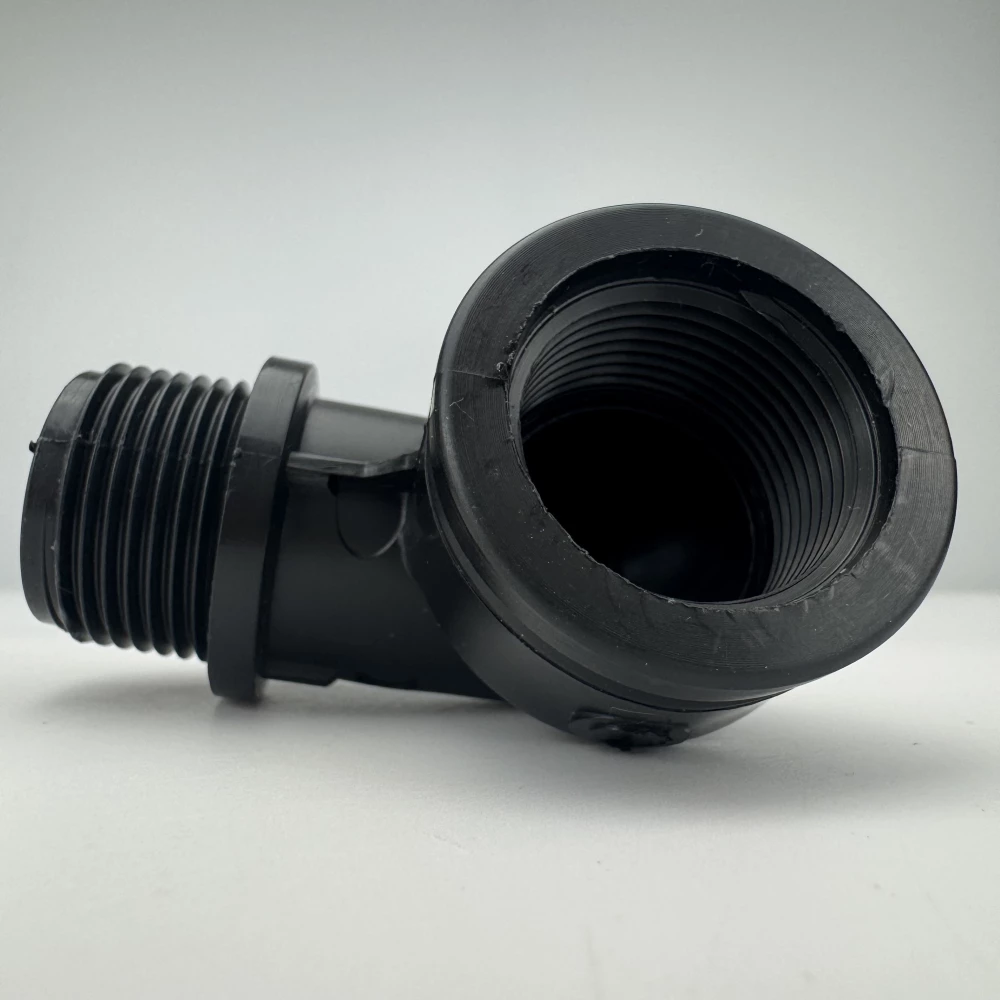 Купити Коліно різьбове пластикове Irritec 3/4" ЗР х 3/4" ВР (кутник) Італія – Різьбові фітинги для монтажу пластмасових трубопроводів в Україні, фото 6